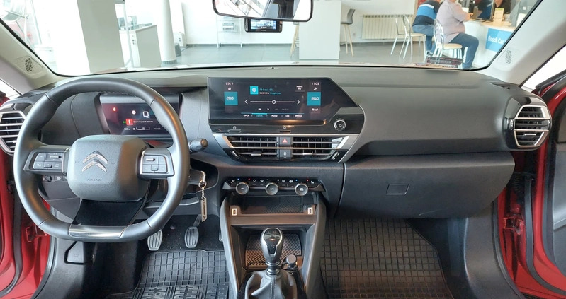 Citroen C4 cena 83500 przebieg: 45103, rok produkcji 2021 z Chojnice małe 301